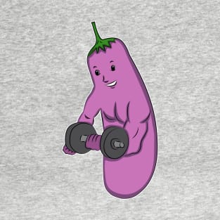 There's an eggplant in the gym! T-Shirt